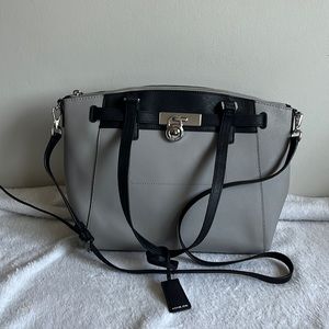 Michael Kors Hamilton traveler leather Satchel